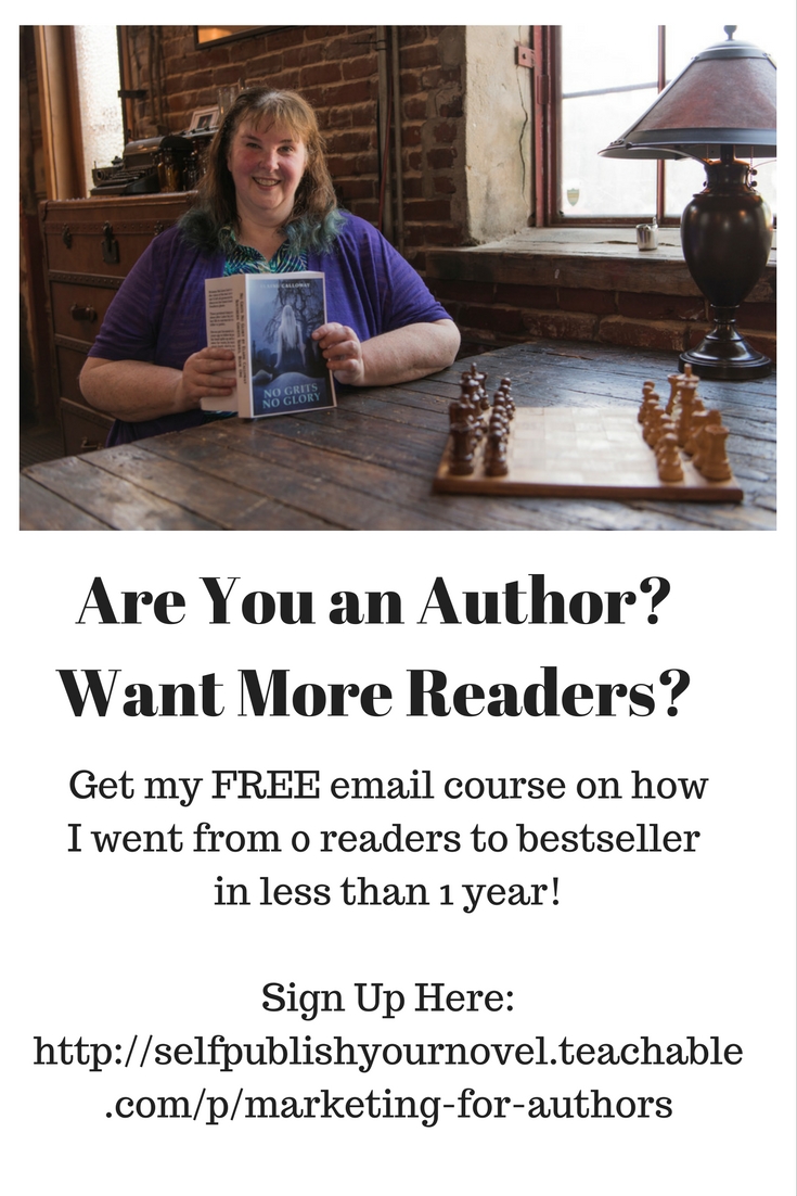Elaine Calloway asking Do you want more readers?